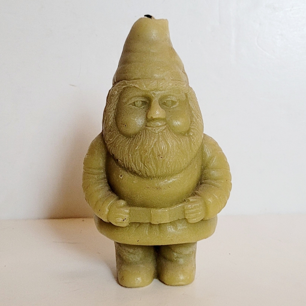 Vintage Gnome Candle